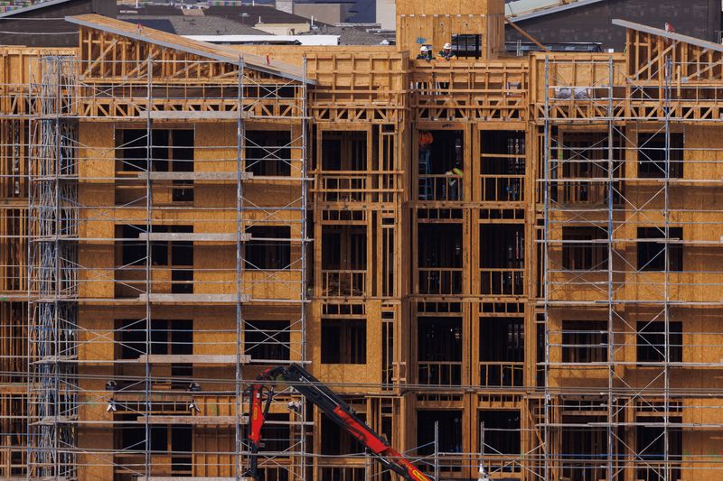 &copy; Reuters. Prédio em construção na Califórnia, EUA 
13/01/2023
REUTERS/Mike Blake
