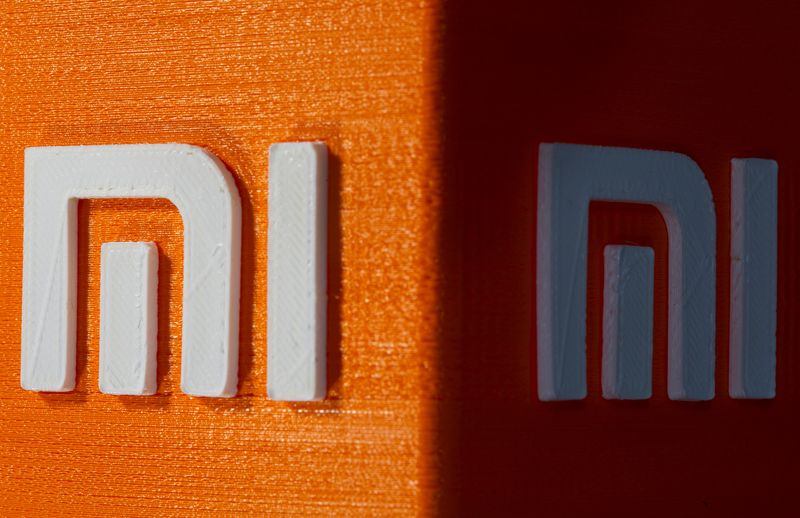 &copy; Reuters. FILE PHOTO: A 3D printed Xiaomi logo is seen in this illustration taken, September 30, 2021. REUTERS/Dado Ruvic/Illustration