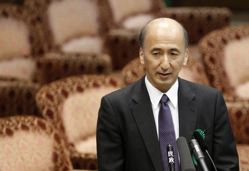 &copy; Reuters.    ２月２日、東京国際金融機構の中曽宏会長（前日銀副総裁、写真）は、脱炭素への移行を支援する金融をテーマとしたセミナーであいさつし、東京証券取引所による二酸化炭素（ＣＯ２）