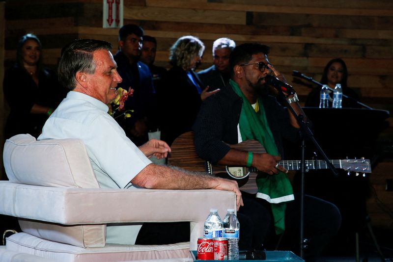 &copy; Reuters. Bolsonaro participa de evento em Orlando, na Flórida
31/01/2023
REUTERS/Joe Skipper