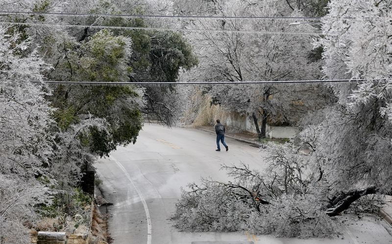 New England prepares for 'wicked' deep freeze as ice storm coats South