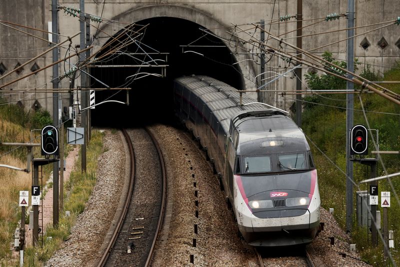Un individu menaçant interpellé à bord d'un TGV