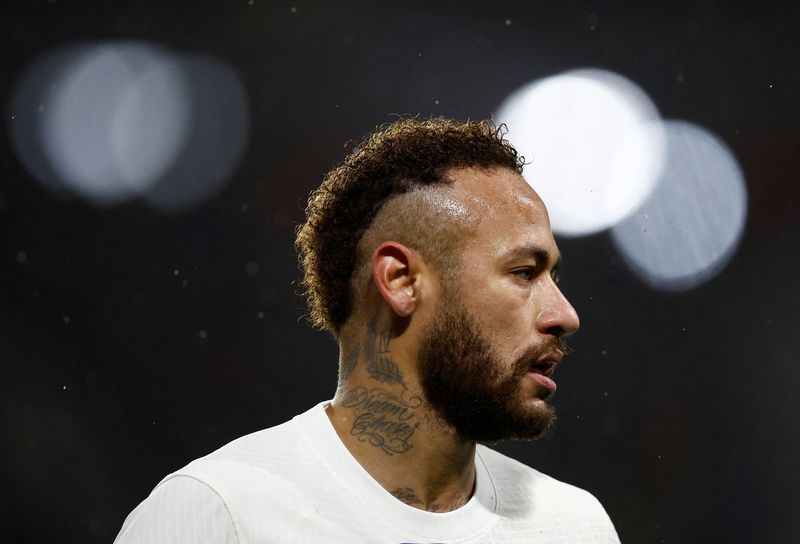 &copy; Reuters. Neymar em partida do Paris Saint-Germain
15/01/2023
REUTERS/Stephane Mahe