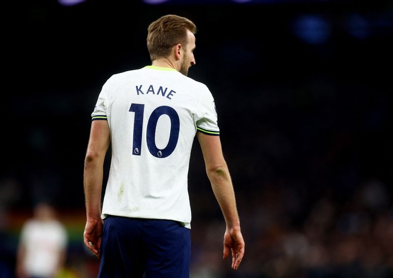 &copy; Reuters. Kane se tornou maior goleador do Tottenham 
05/02/2023
Action Images via Reuters/Paul Childs