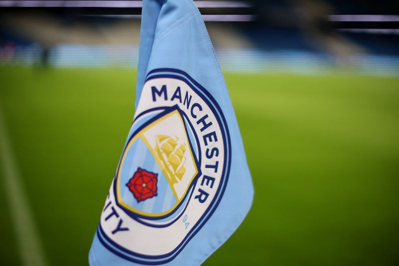 &copy; Reuters. FILE PHOTO: Soccer Football - Carabao Cup - Round of 16 - Manchester City v Liverpool - Etihad Stadium, Manchester, Britain - December 22, 2022 General view of the corner flag before the match REUTERS/Phil Noble 