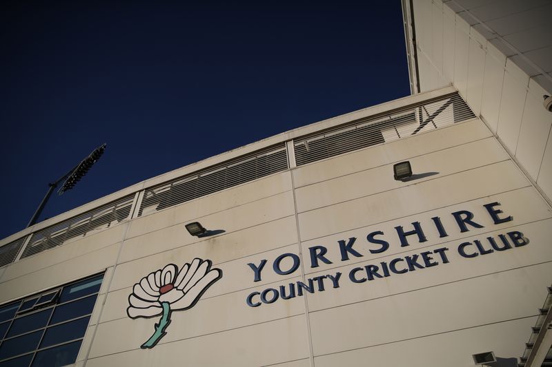 &copy; Reuters. FILE PHOTO: Cricket - Emerald Headingley Ground, home of Yorkshire County Cricket Club is seen in Leeds, Britain - November 23, 2021 Action Images via Reuters/Carl Recine