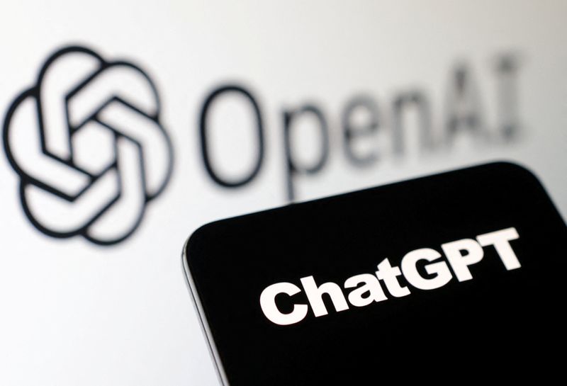 &copy; Reuters. OpenAI and ChatGPT logos are seen in this illustration taken, February 3, 2023. REUTERS/Dado Ruvic/Illustration