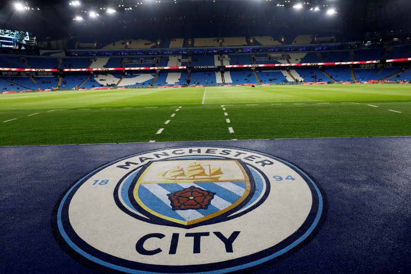 &copy; Reuters. FILE PHOTO: Soccer Football - Carabao Cup - Round of 16 - Manchester City v Liverpool - Etihad Stadium, Manchester, Britain - December 22, 2022 General view inside the stadium before the match Action Images via Reuters/Jason Cairnduff