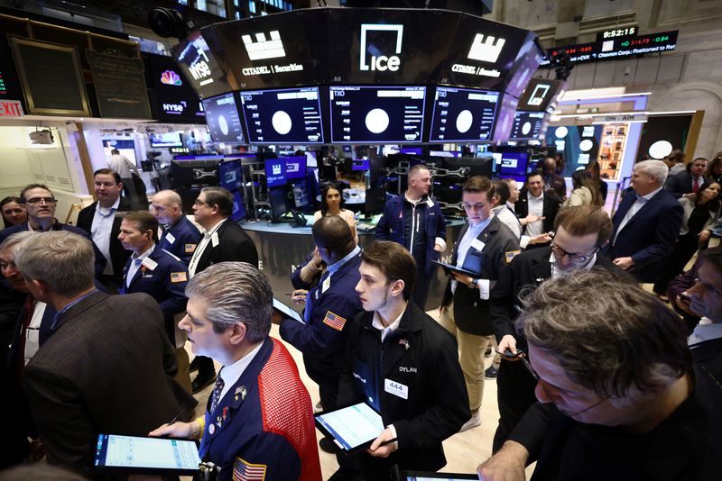 Futures edge lower, Microsoft rises on AI push