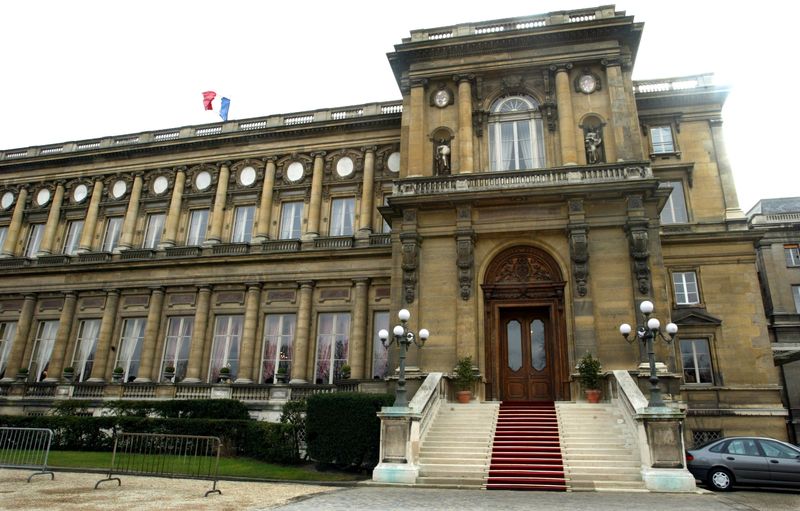 &copy; Reuters. منظر لمبنى كاي دورساي مقر وزارة الخارجية الفرنسية في باريس بصورة من أرشيف رويترز.  