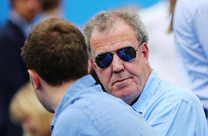 &copy; Reuters. FILE PHOTO: Tennis - Aegon Championships - Queens Club, London - 17/6/15  TV presenter Jeremy Clarkson in the stands  Action Images via Reuters / Paul Childs  Livepic/File Photo