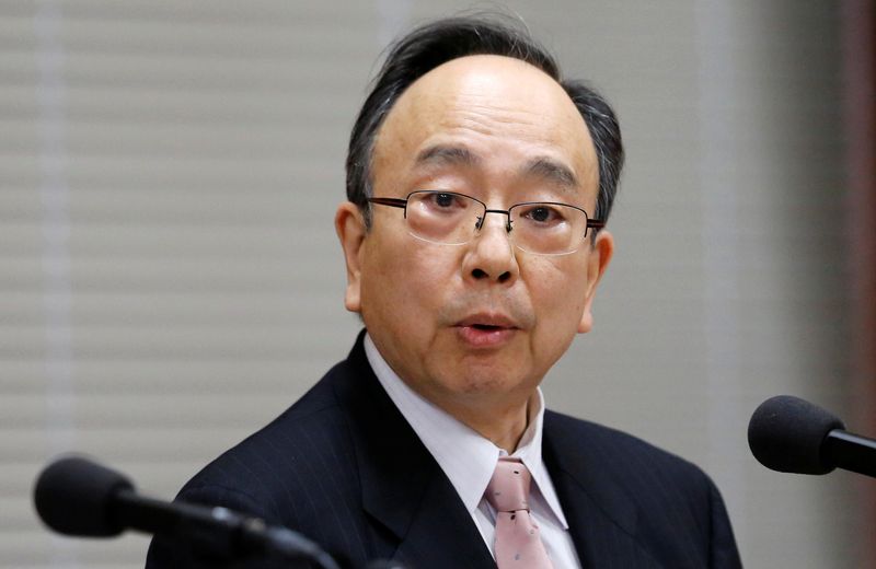 &copy; Reuters. Masayoshi Amamiya, a nominee for Bank of Japan deputy governor, attends a confirmation hearing in the lower house of parliament in Tokyo Japan March 5, 2018. REUTERS/Toru Hanai/Files