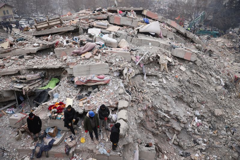 &copy; Reuters. Conséquences du tremblement de terre meurtrier à Kahramanmaras, Turquie. /Photo prise  le 10 février 2023/REUTERS/Stoyan Nenov
