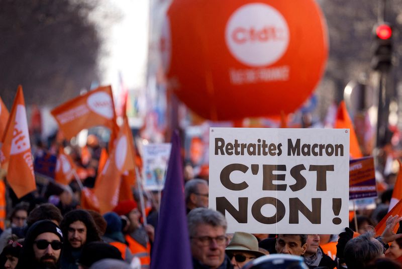 Quatrième journée de mobilisation contre la réforme des retraites