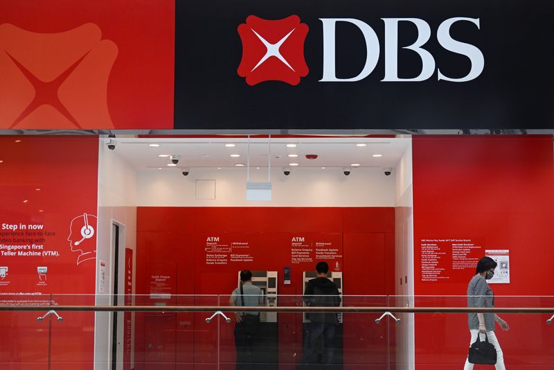 Singapore's DBS profit jumps two-thirds, CEO sees rate rises moderating