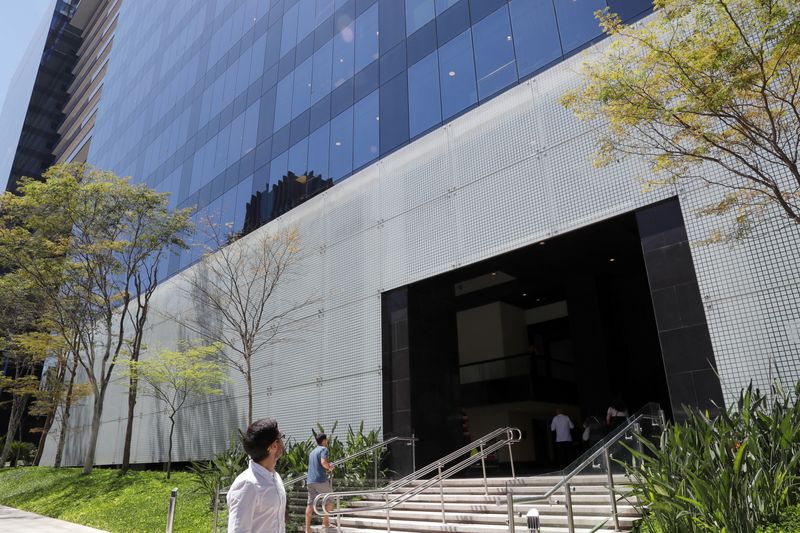 &copy; Reuters. FILE PHOTO: BTG Pactual bank headquarters is pictured in Sao Paulo, Brazil October 3, 2019. REUTERS/Amanda Perobelli