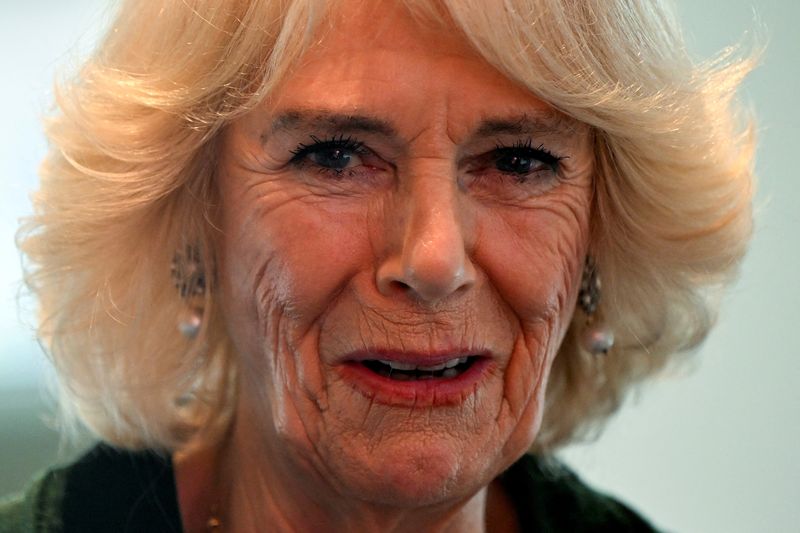 &copy; Reuters. Rainha consorte do Reino Unido Camilla em Londres
02/02/2023 
Justin Tallis/Pool via REUTERS