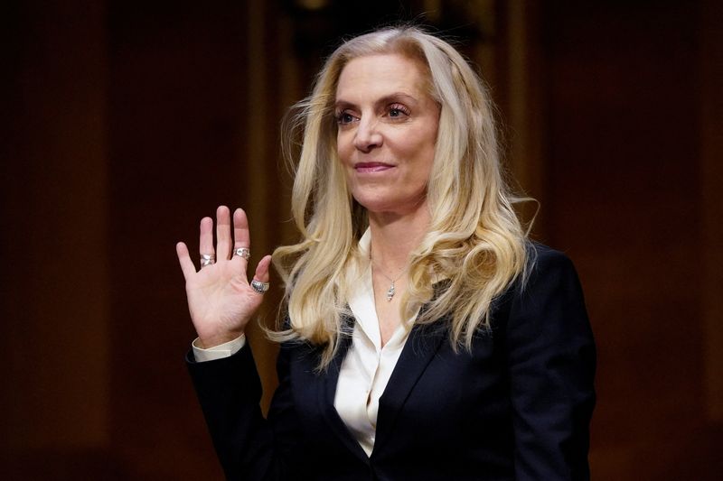 &copy; Reuters. Vice-chair do Federal Reserve, Lael Brainard
13/01/2022
REUTERS/Elizabeth Frantz