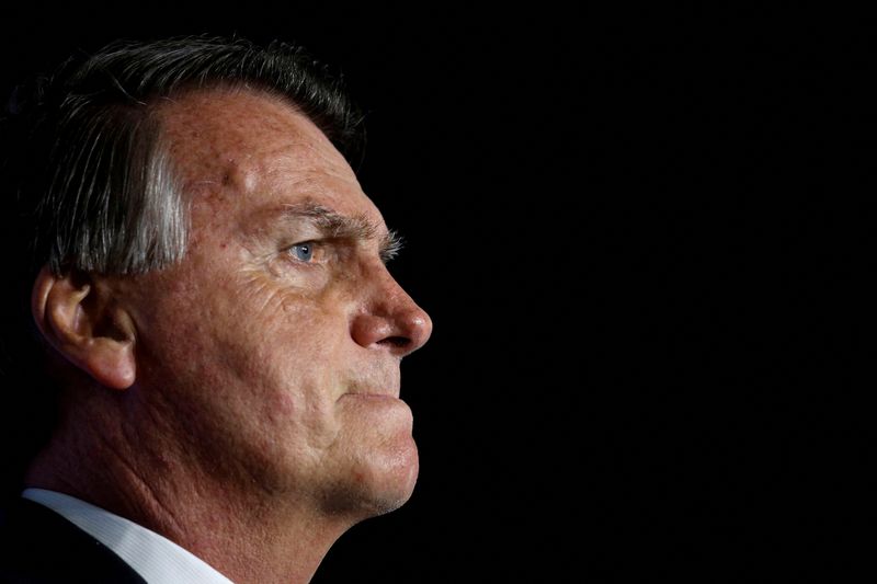 &copy; Reuters. Bolsonaro participa de evento nos EUA
03/02/2023
REUTERS/Marco Bello