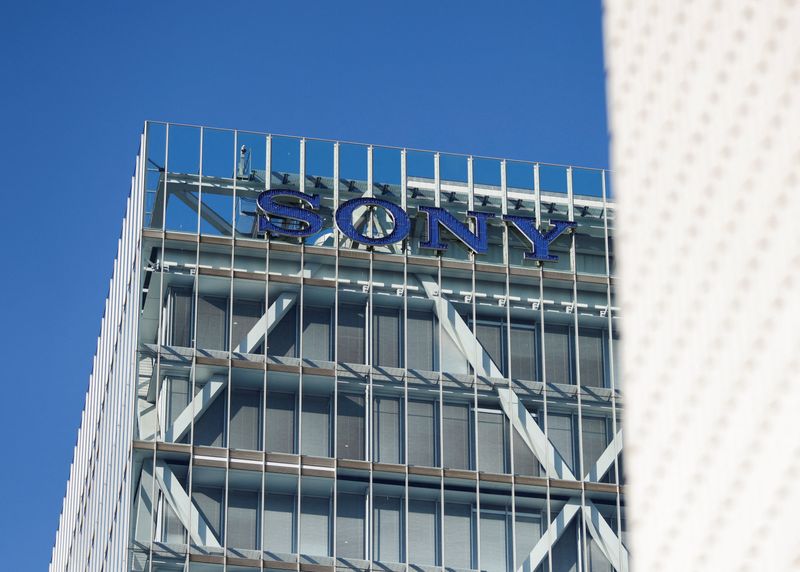 &copy; Reuters. The Sony logo is displayed outside the company's headquarters in Tokyo, Japan February 16, 2023.  REUTERS/Issei Kato