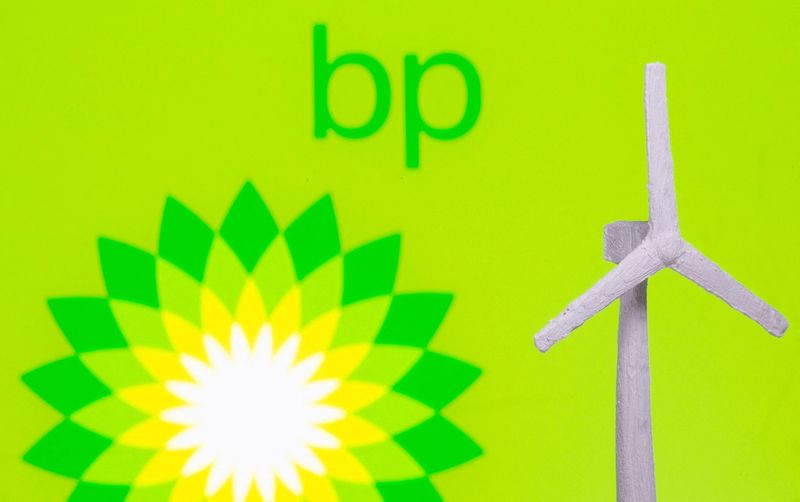 &copy; Reuters. FILE PHOTO: BP (British Petroleum) logo in this illustration picture, August 11, 2021. REUTERS/Dado Ruvic//