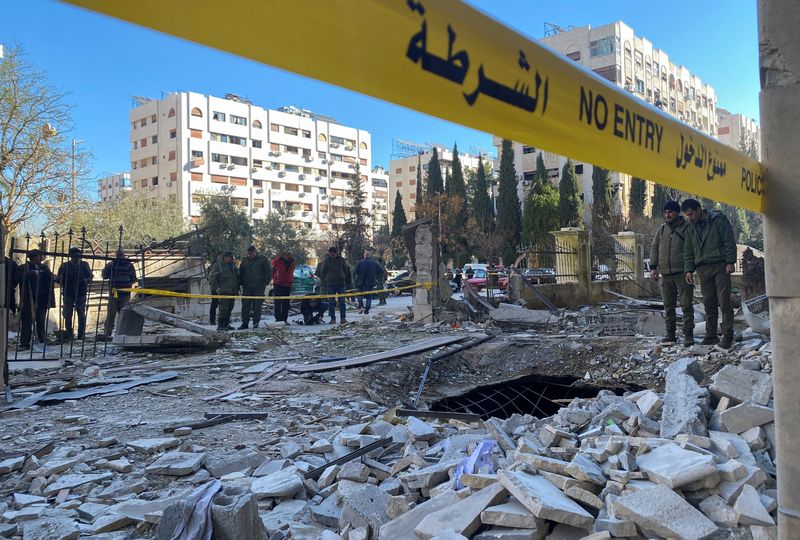 Syrie: Une roquette israélienne frappe un bâtiment dans le centre de Damas, cinq morts