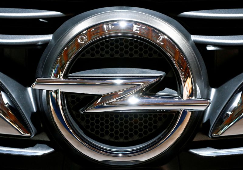 &copy; Reuters. Le logo de la marque Opel. /Photo prise le 9 janvier 2020/REUTERS/François Lenoir