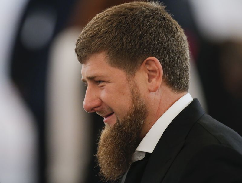 &copy; Reuters. رمضان قديروف رئيس جمهورية الشيشان الروسية في موسكو بصورة من أرشيف رويترز.