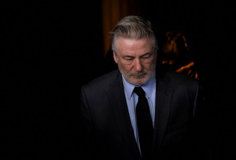 &copy; Reuters. FILE PHOTO: Alec Baldwin attends the 2022 Robert F. Kennedy Human Rights Ripple of Hope Award Gala in New York City, U.S., December 6, 2022. REUTERS/Andrew Kelly
