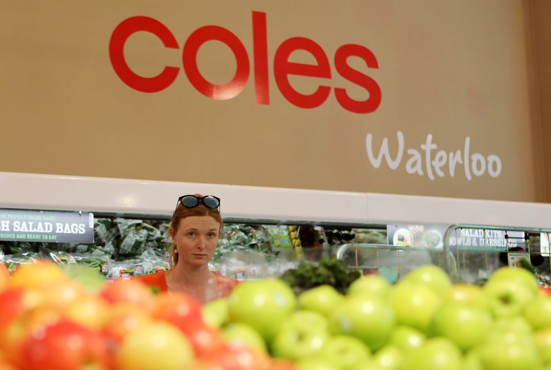 Australia's Coles HY profit jumps as cost reductions offset supply issues