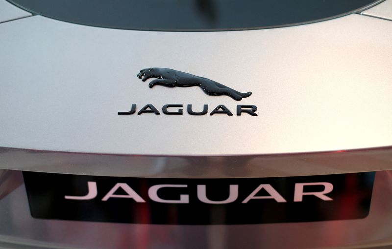 &copy; Reuters. FILE PHOTO: Jaguar Land Rover unveils the new Jaguar F-Type model during its world premiere in Munich, Germany, December 2, 2019. REUTERS/Michaela Rehle
