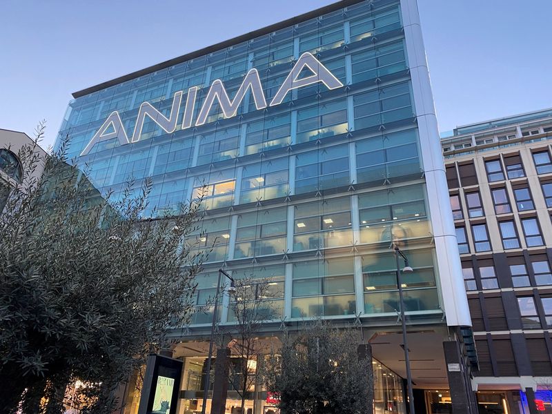 &copy; Reuters. La sede di Anima Holding a Milano, Italia, 15 febbraio 2023. REUTERS/Valentina Za