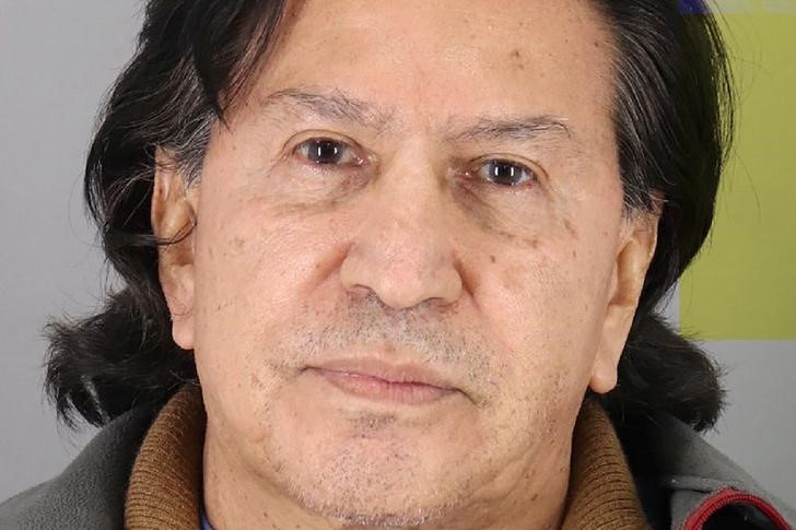 &copy; Reuters. FOTO DE ARCHIVO. El expresidente peruano Alejandro Toledo aparece en una foto tomada por la policía estadounidense en el condado de San Mateo, en Redwood City, Calfornia. ATENCIÓN EDITORES: ESTA IMAGEN FUE PROVISTA POR UNA TERCERA PARTE. 