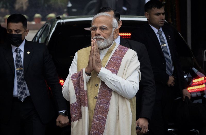 &copy; Reuters. Primeiro-ministro indiano, Narendra Modi
31/01/2023
REUTERS/Adnan Abidi