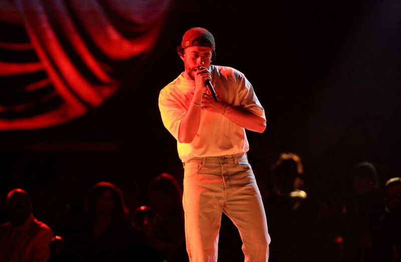 &copy; Reuters. Bad Bunny se apresenta durante o 65º Grammy Awards em Los Angeles, Califórnia
05/02/2023
REUTERS/Mario Anzuoni