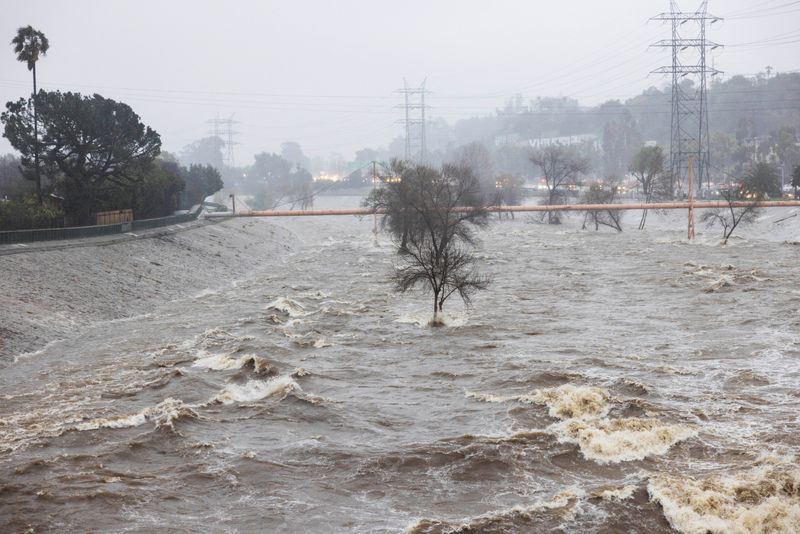 Thousands without power as California storms bring rain, snow and cold