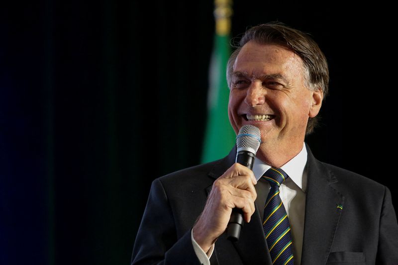 &copy; Reuters. Bolsonaro em evento em Doral, na Flórida
3/02/2023.
REUTERS/Marco Bello