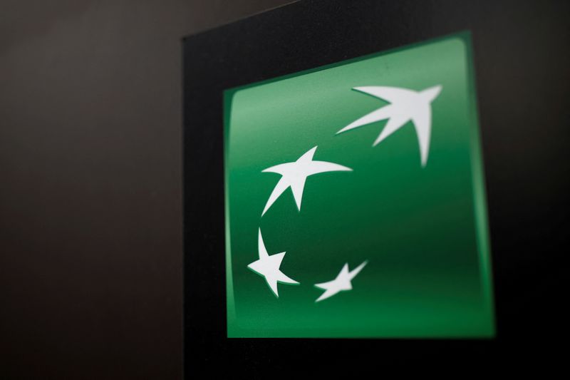 &copy; Reuters. Le logo de BNP Paribas. /Photo prise le 4 février 2020/REUTERS/Benoit Tessier