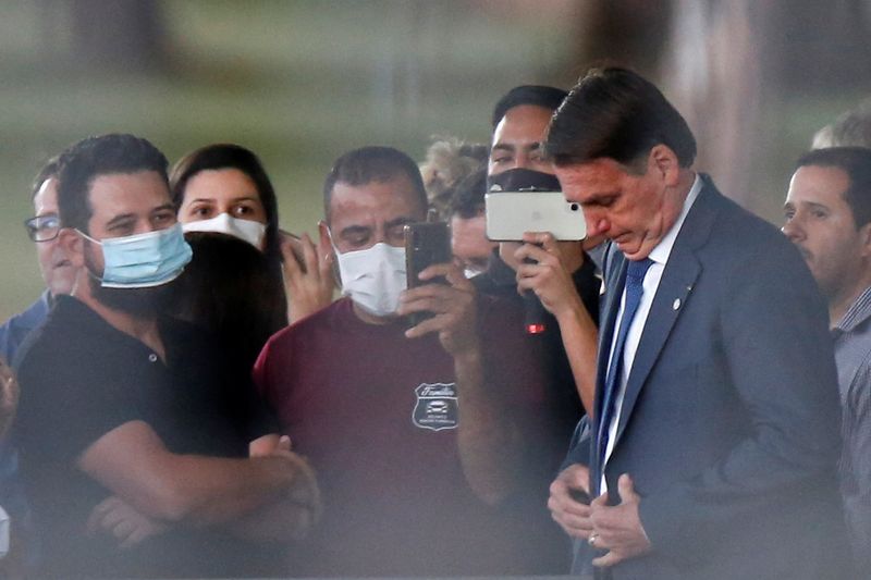 &copy; Reuters. Presidente Jair Bolsonaro
19/julho/2021
REUTERS/Adriano Machado