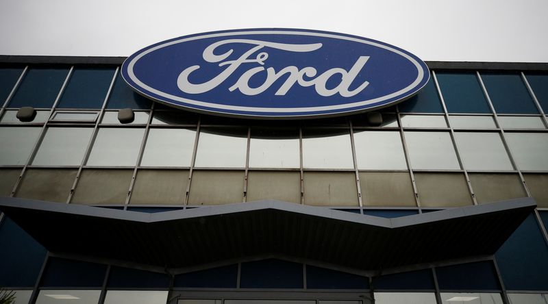 &copy; Reuters. FILE PHOTO: A general view of Ford's Halewood plant in Liverpool, Britain, October 18, 2021. REUTERS/Phil Noble