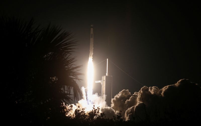 &copy; Reuters. SpaceX envia tripulação para estação espacial international, Centro Espacial Kennedy da NASA em Cabo Canaveral, Flórida, EUA
02/03/2023
REUTERS/Joe Skipper