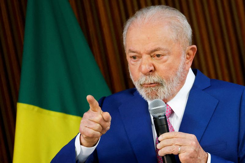 &copy; Reuters. Lula em Brasília
6/01/2023
REUTERS/Adriano Machado