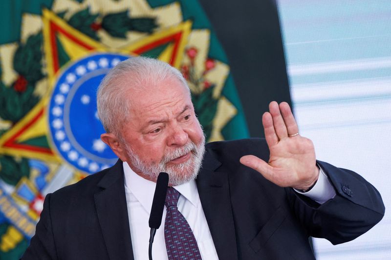 &copy; Reuters. Lula participa en una ceremonia en el Palacio de Planalto, en Brasilia, 2 de marzo de 2023
REUTERS/Adriano Machado