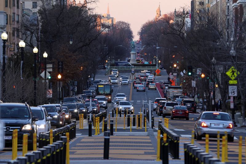 &copy; Reuters. FILE PHOTO: A view shows the Black Lives Matter Plaza near the White House in Washington, U.S., January 28, 2023. REUTERS/Tasos Katopodis