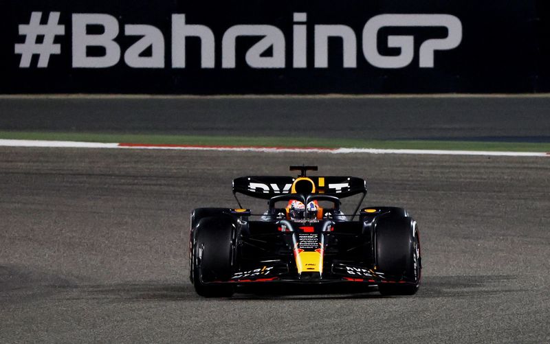 &copy; Reuters. Fórmula Uno F1 - Gran Premio de Baréin - Circuito Internacional de Baréin, Sakhir, Baréin - 5 de marzo de 2023. Max Verstappen de Red Bull en acción durante la carrera. REUTERS/Nir Elias