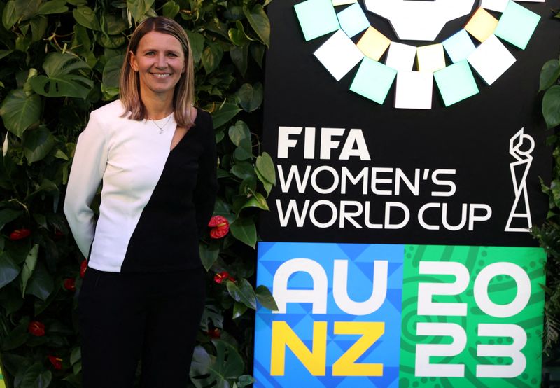 © Reuters. FOTO DE ARCHIVO: Fútbol Fútbol - Sorteo de la Copa del Mundo Femenina 2023 - Aotea Centre, Auckland, Nueva Zelanda - 22 de octubre de 2022  REUTERS/Shane Wenzlick/File Photo