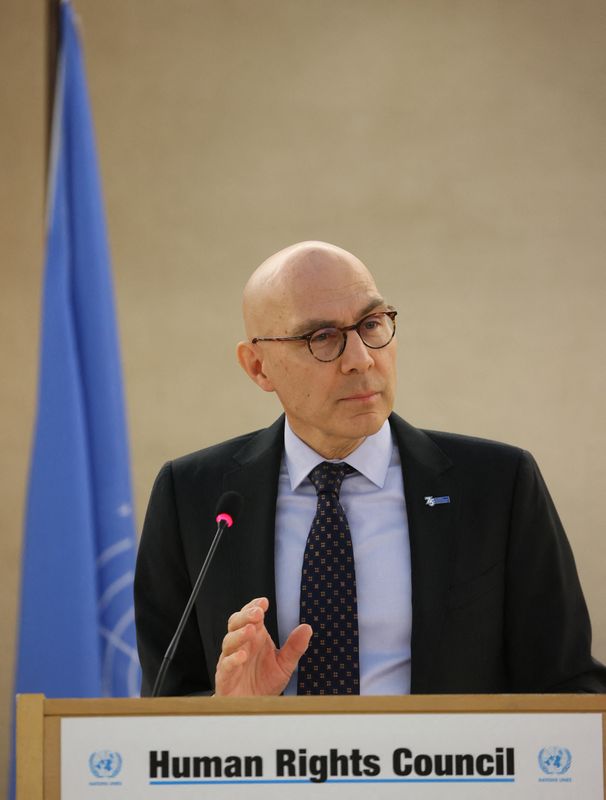 &copy; Reuters. Chefe de direitos humanos da ONU, Volker Turk
27/02/2023
REUTERS/Denis Balibouse