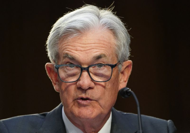 &copy; Reuters. Chair do Federal Reserve, Jerome Powell, presta depoimento no Comitê Bancário do Senado
07/03/2023
REUTERS/Kevin Lamarque