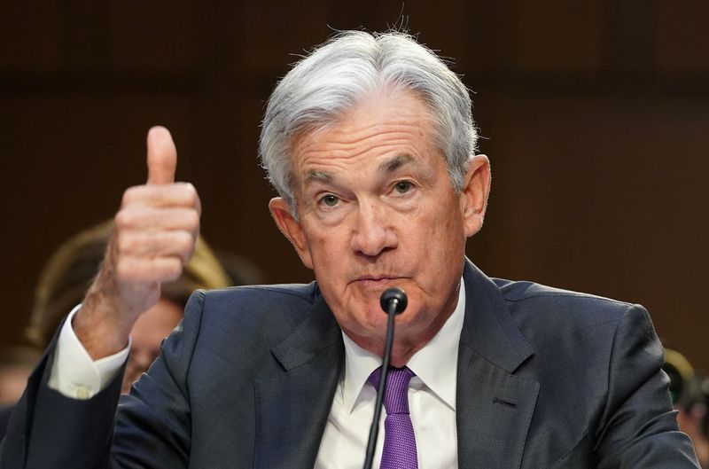 &copy; Reuters. Chair do Federal Reserve, Jerome Powell, presta depoimento em comitê do Senado
07/03/2023
REUTERS/Kevin Lamarque
