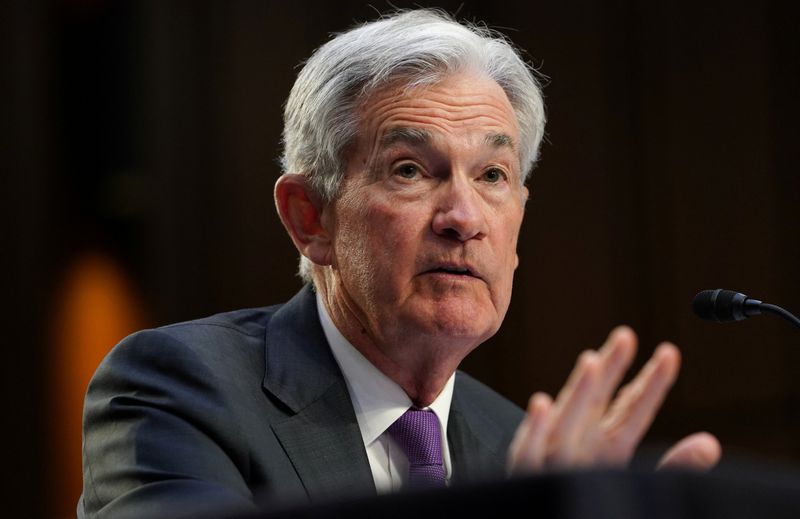 &copy; Reuters. Chair do Fed, Jerome Powell
07/03/2023
REUTERS/Kevin Lamarque